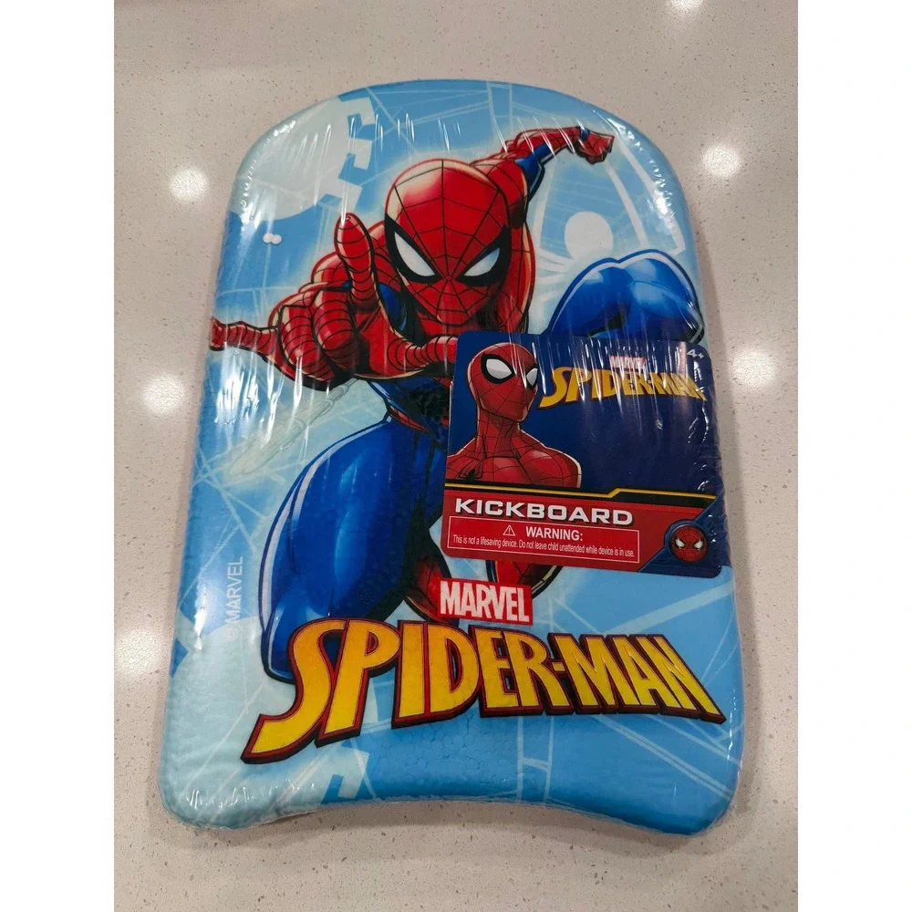 Marvel Spider-Man Kids Swim Kickboard‎ Blue Red Foam Pool Training Board NEW